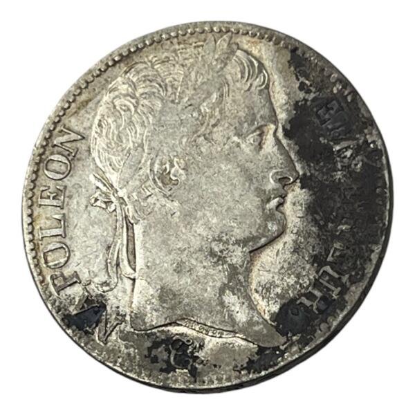 5 Francs Napoleon - Empire - 1809 B - Rouen - Argent - côte - rare - consul - bonaparte - silver - empire - french coins - collection - numismatique - numismatic