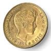 20 Pesetas - Espagne - Alphonse XIII - Toupet -1896 - Or - Rare - Splendide - spain - oro -investissement - gold - coins - numismatique - numismatic - gold coin - splendide
