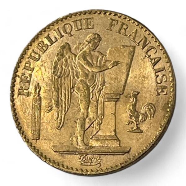 20 Francs Génie - 1895 A - Paris - Or - - côte - rare - consul - bonaparte - silver - empire - french coins - collection - numismatique - numismatic - investment - gold - investissement - louis d'or - patrimoine