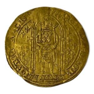 Charles V - Franc à pied - 1365 - Or