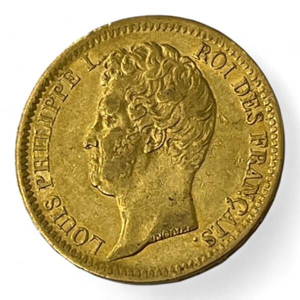20 Francs Louis-Philippe 1er - Tête nue - 1831 A - Paris - Or