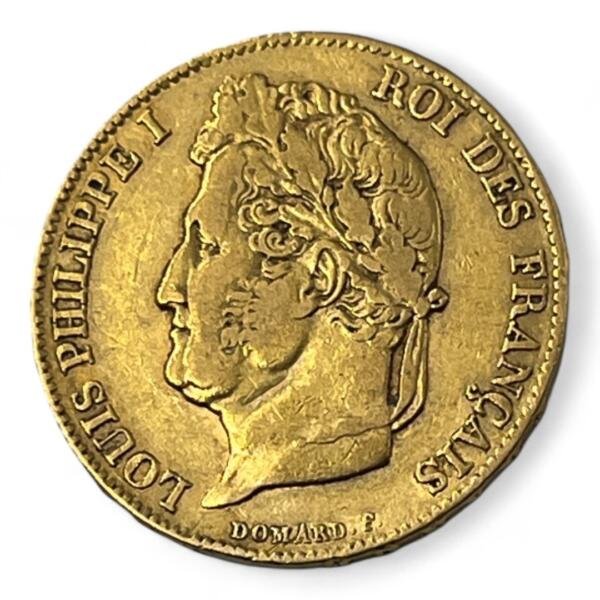 20 Francs Louis-Philippe 1er - Tête laurée - 1841 A - Paris - Or - - côte - rare - consul - bonaparte - silver - empire - french coins - collection - numismatique - numismatic - investment - gold - investissement - louis d'or - patrimoine