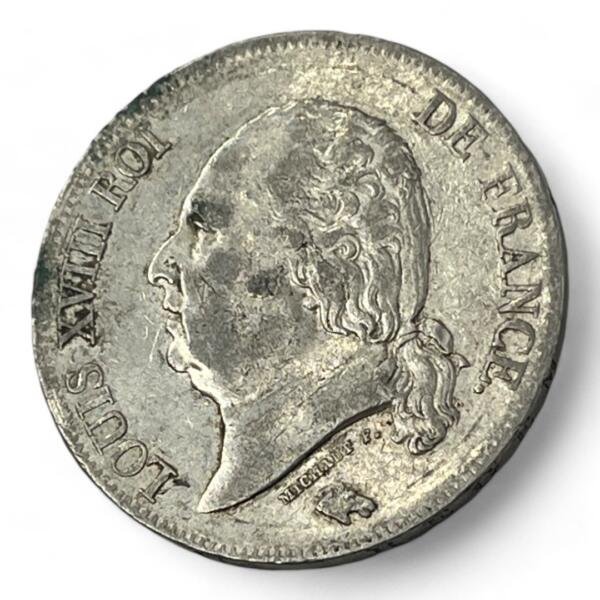 5 Francs Louis XVIII - 1817 A - Paris - Argent - 5 Francs Louis XVIII - 1817 A - Paris - Argent