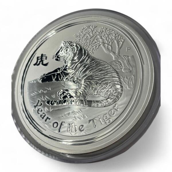 Monnaie - Lingot de 1kg en Argent 999 - 30 dollars 2010 - Australie - Year of the Tiger