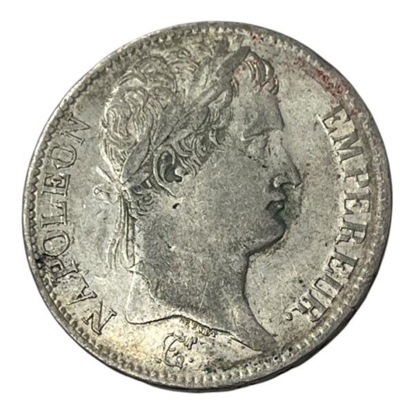 5 Francs Napoleon - République - 1808 A - Paris - Argent - côte - rare - consul - bonaparte - silver - empire - french coins - collection - numismatique - numismatic