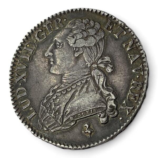 Demi-Écu Louis XVI - 1790 A - Paris - Rare état