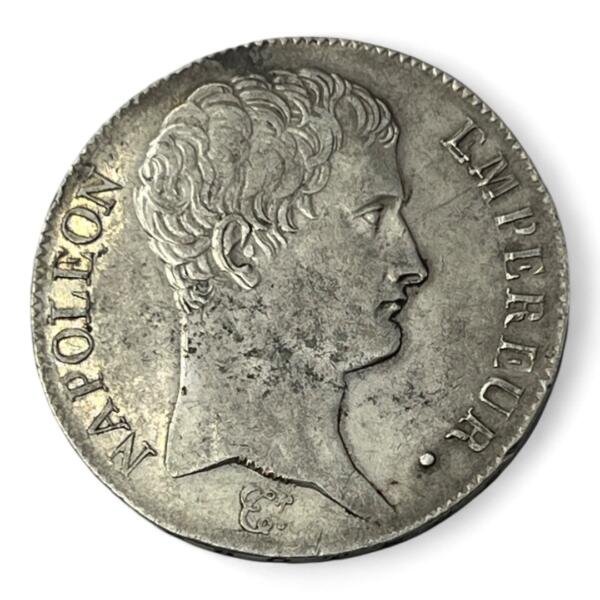 5 Francs Napoleon Empereur - 1806 A - Paris - Argent - Superbe! - - côte - rare - consul - bonaparte - silver - empire - french coins - collection - numismatique - numismatic - investment - gold - investissement - louis d'or - patrimoine