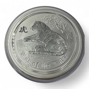 Monnaie - Lingot de 1kg en Argent 999 - 30 dollars 2010 - Australie - Year of the Tiger