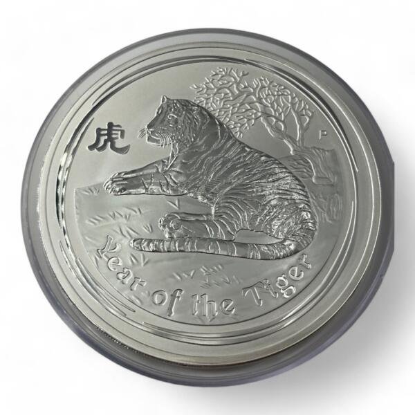 Monnaie - Lingot de 1kg en Argent 999 - 30 dollars 2010 - Australie - Year of the Tiger