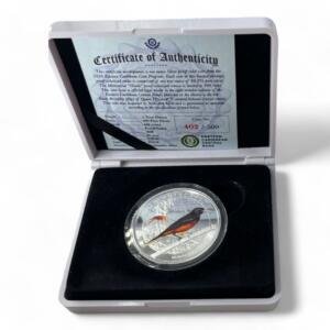 Coffret de 1 oz / Once couleur - Montserrat - Caraïbes - Argent 999.9 - 2 dollars 2020 - RARE