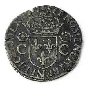 Teston Charles IX - 1573 Angers - Rare - R3 - qualité, marteau, henri, Henri II, henri III, double, féodales, superbe, splendide, FDC, MS, charles, angers, rare, silver, french coins - numismatique - numismatic, royal, charles, silber - royales