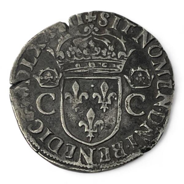 Teston Charles IX - 1573 Angers - Rare - R3 - qualité, marteau, henri, Henri II, henri III, double, féodales, superbe, splendide, FDC, MS, charles, angers, rare, silver, french coins - numismatique - numismatic, royal, charles, silber - royales