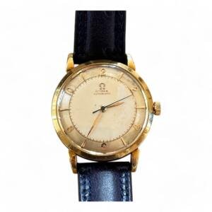 Montre Omega 28.10RA - 1947 - OR 18K - Calibre automatique "Bumper" - 33mm