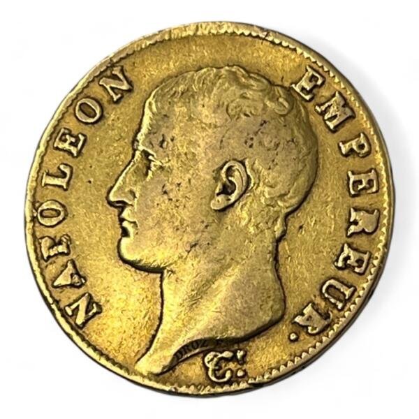 40 Francs Napoleon Empereur - 1806 U - Turin - Or - - côte - rare - consul - bonaparte - silver - empire - french coins - collection - numismatique - numismatic - investment - gold - investissement - louis d'or - patrimoine