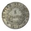 5 Francs Napoleon - Empire - 1813 W - Lille - Argent - côte - rare - consul - bonaparte - silver - empire - french coins - collection - numismatique - numismatic