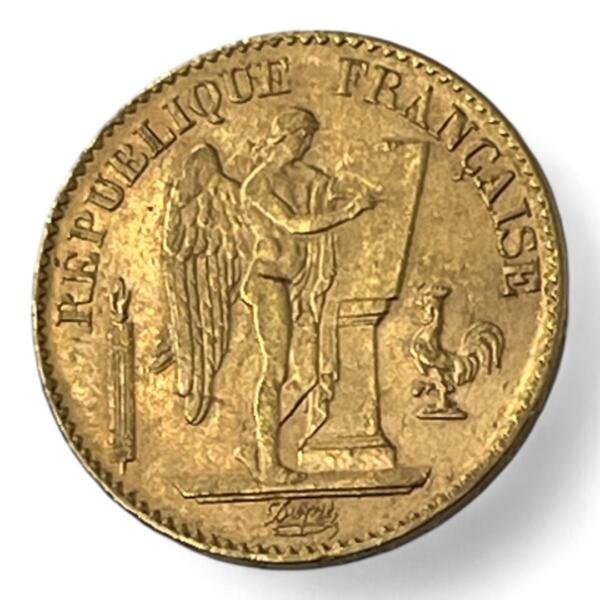 20 Francs Génie - 1895 A - Paris - Or - - côte - rare - consul - bonaparte - silver - empire - french coins - collection - numismatique - numismatic - investment - gold - investissement - louis d'or - patrimoine