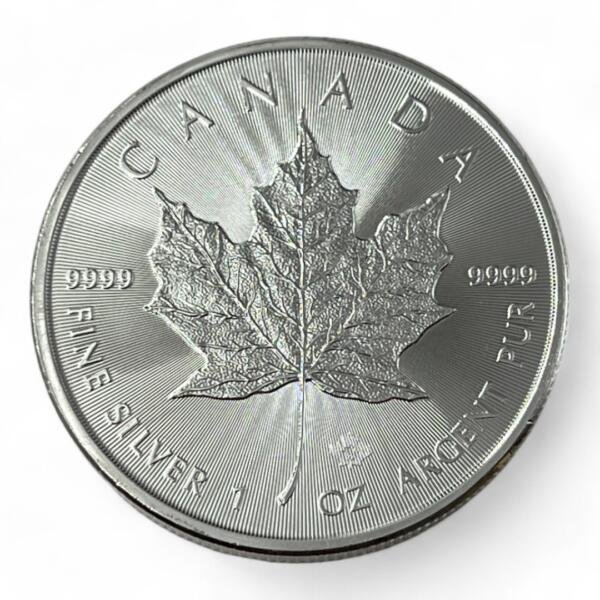 Monnaie - 1 oz / Once - Maple Leaf (31.1 grammes) en Argent 999.9 - 5 dollars 2012 - Canada