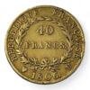 40 Francs Napoleon Empereur - 1806 U - Turin - Or - - côte - rare - consul - bonaparte - silver - empire - french coins - collection - numismatique - numismatic - investment - gold - investissement - louis d'or - patrimoine