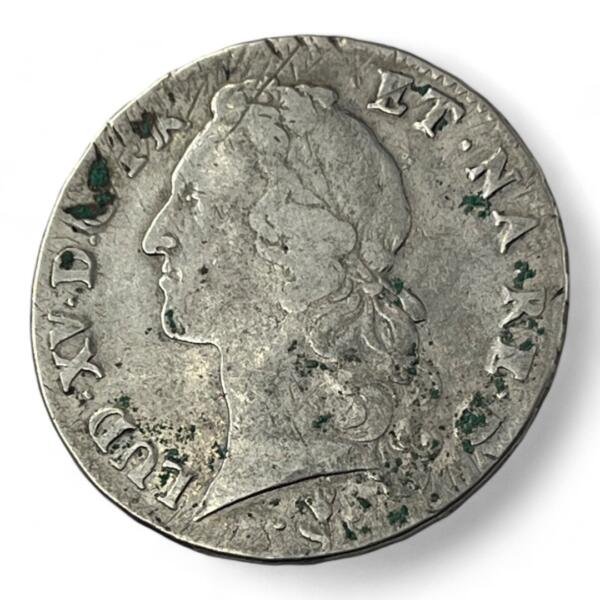 Écu Louis XV au bandeau - 1752 - Vachette - Béarn - Pau - Rare R3 - qualité, splendid, superbe, splendide, FDC, MS, Louis, silver, french coins - numismatique - numismatic, royal, charles, silber - louis XVI - Louis XV - royales - Louis XIII - Louis XIV