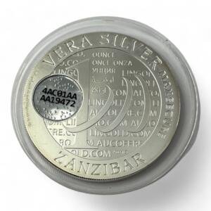 Monnaie - 1 oz / Once - Zanzibar - Vera Silver - Argent 999 - 2015
