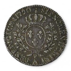 Demi-Écu Louis XVI - 1790 A - Paris - Rare état