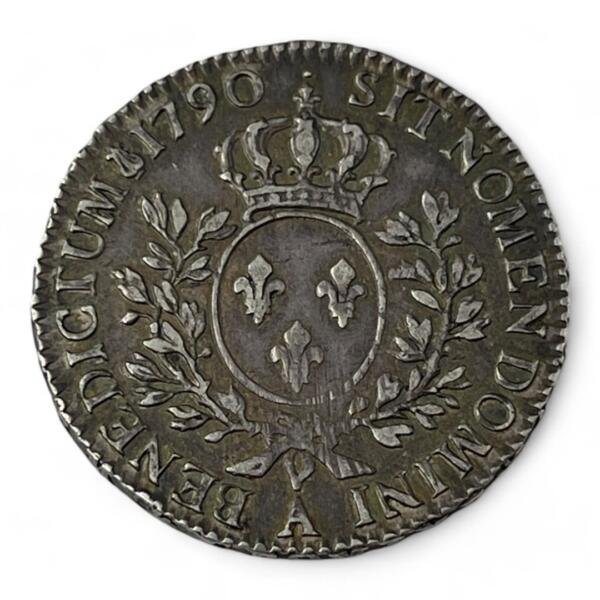 Demi-Écu Louis XVI - 1790 A - Paris - Rare état