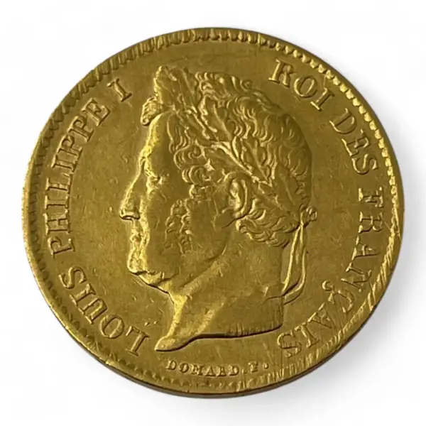 40 Francs Louis Philippe - 1838 A - Paris - 31k exemplaires! - Or - 12.84g
