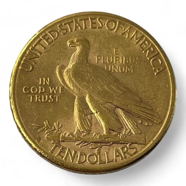 10 dollars - Etats-unis - Indian head - Indien - 1910 S - 16.71g - Or
