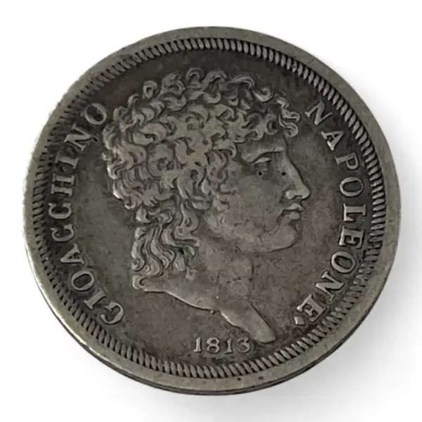 1 Lire - Joachim Murat - 1813 - Naples - (199k exemplaires) - Argent