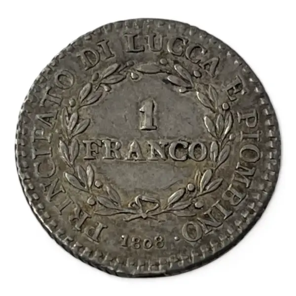 1 Franco - Lucca et Piombino - 1808 - RARE en l'état!