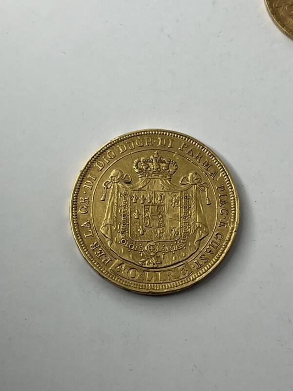 40 Lire Maria-Luigia , 1815 , Or