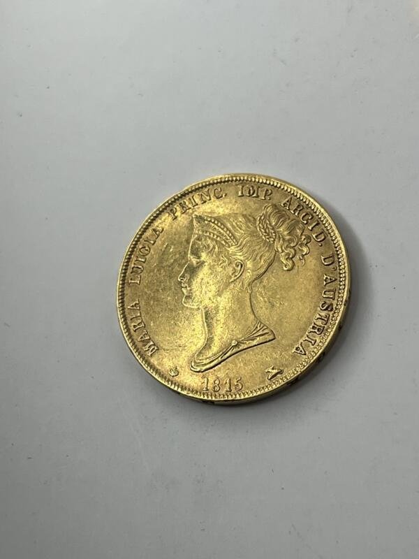 40 Lire Maria-Luigia , 1815 , Or
