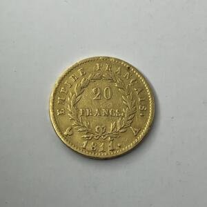 20 francs Napoléon 1811 A - Empire - Or