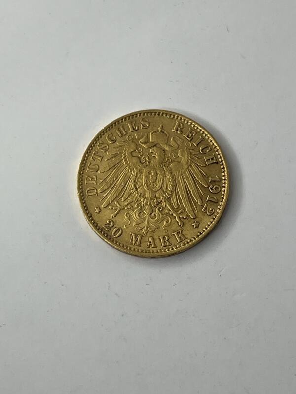 20 Mark - Wilhelm II - 1912 - Or