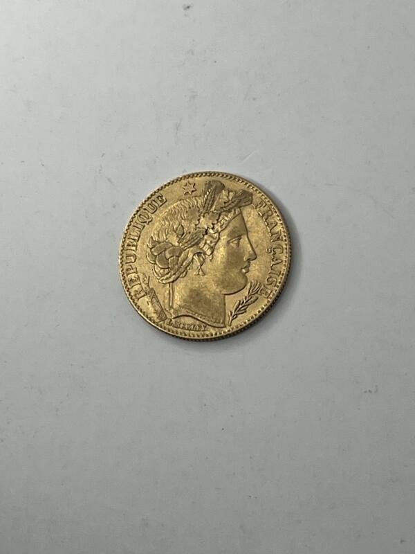 10 francs cérès 1899 A or