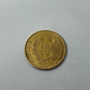 10 Francs Ceres - 1852 A - Or - 3.19 grammes