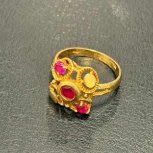 Bague - Or 18 Carats - 4.55 grammes - Taille 55/56