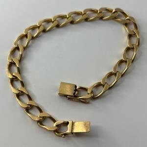 Bijoux Bracelet / Gourmette - Or 18 Carats - 23.01 Grammes - 21 Centimètres