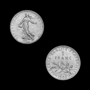1 franc semeuse - argent
