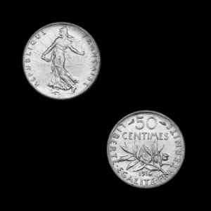 50 Centimes Semeuse (argent 835) – 1897 à 1920