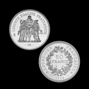 50 Francs Hercule (argent 900) – 1974 à 1980