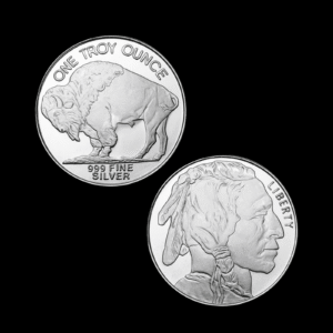 American Buffalo 1 once argent