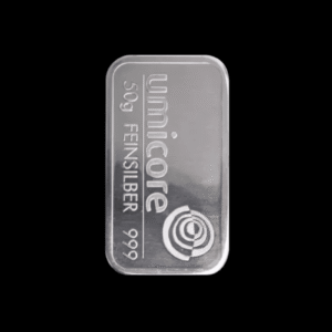 Lingot 50g argent