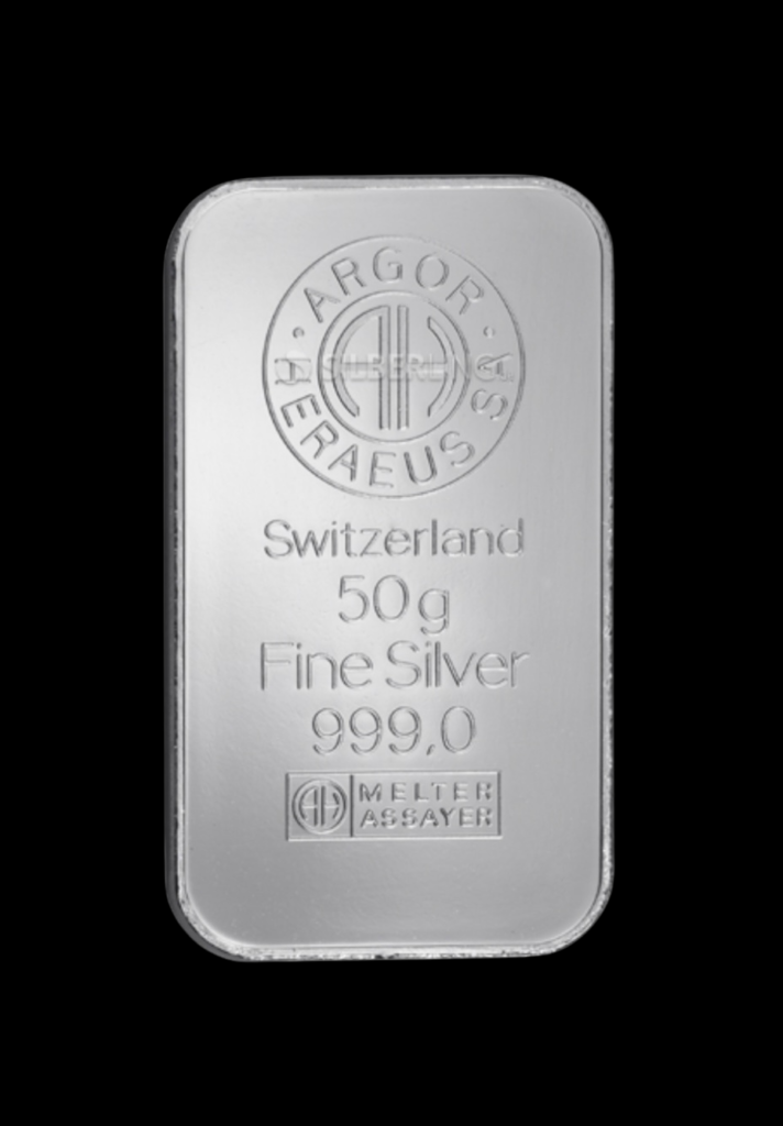 Achat Lingot Argent 50 g