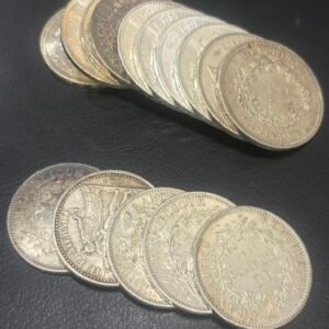 Argent pieces 10francs hercule 2