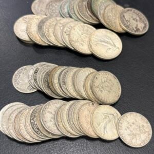Argent pieces 2francs semeuse 4
