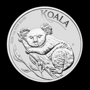 Argent pieces koala