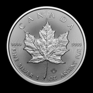 Argent pieces maple leaf argent