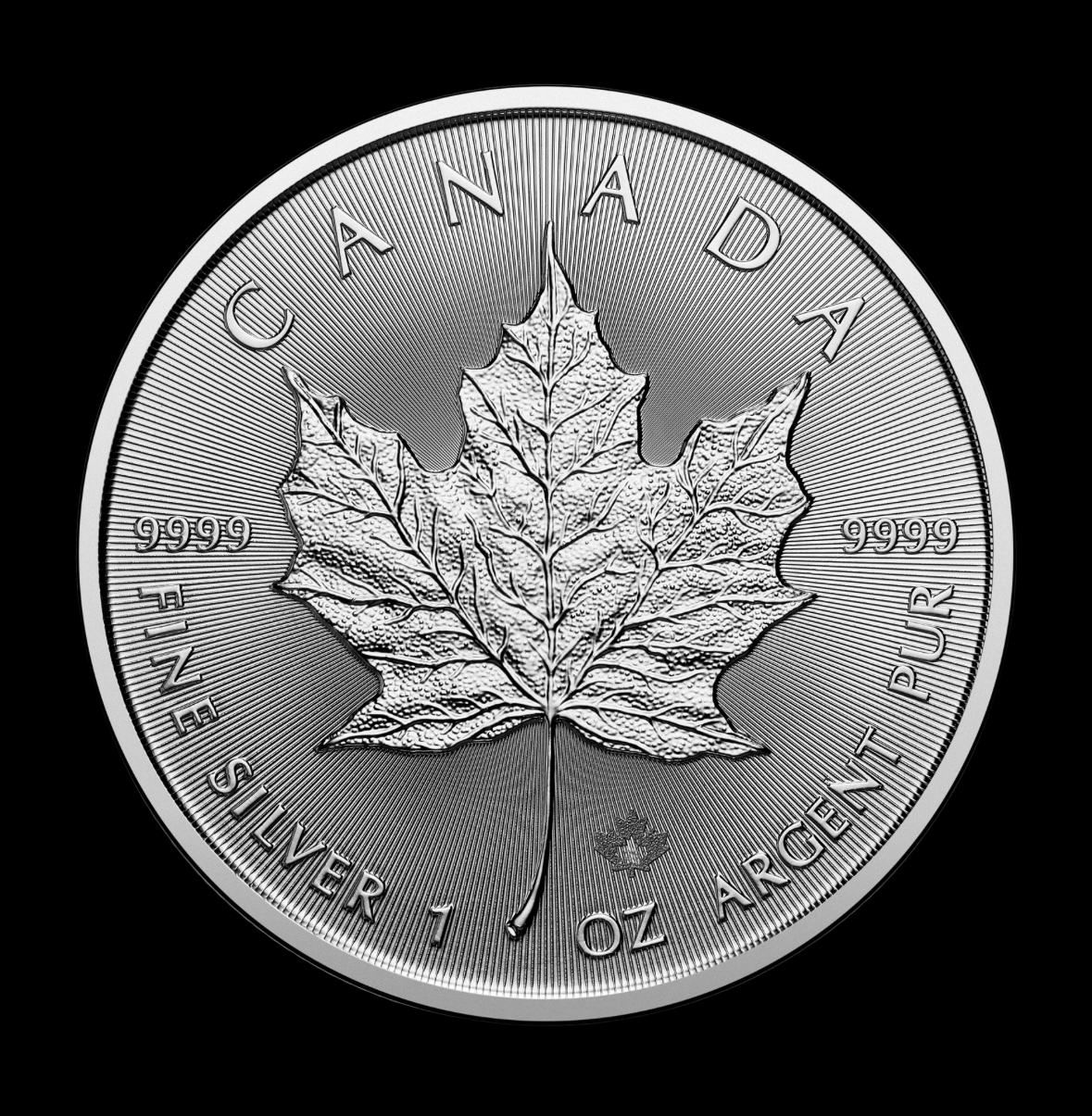 Maple Leaf 1 oz Argent