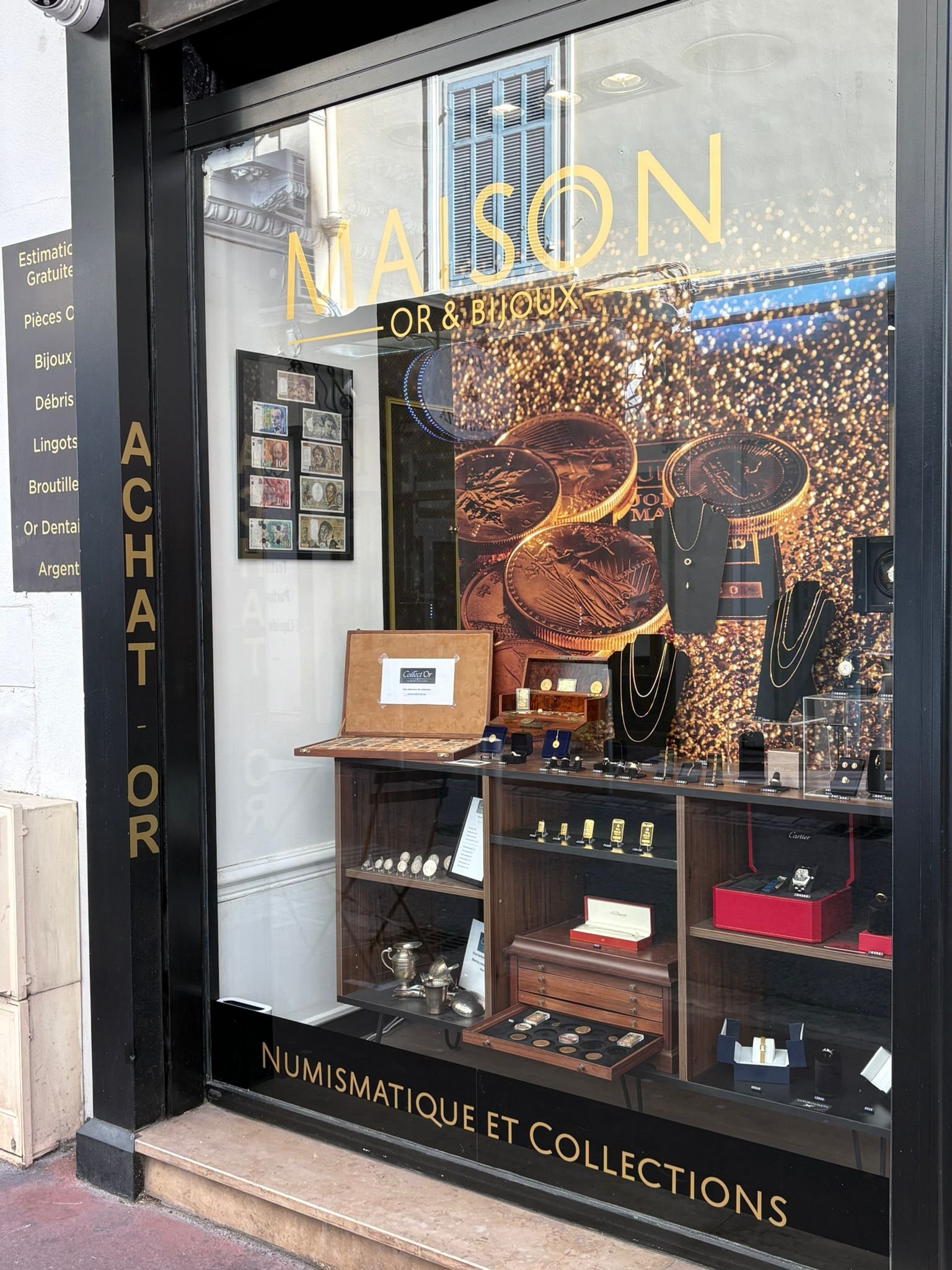Or, bijoux & métaux précieux à Le Suquet – Cannes